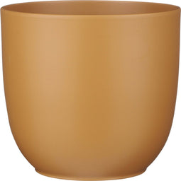 Mica Decorations Tusca Bloempot - 25x25x23 cm - Keramiek - Bruin