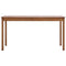 vidaXL - Eettafel - 140x70x73 - cm - grenenhout - honingbruin