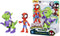 Spidey And His Amazing Friends Dino-webs En Goblin Raptor-figuur Veelkleurig