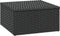 vidaXL - Loungeset - poly - rattan - zwart