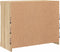 vidaXL - Dressoir - met - LED-verlichting - 81x37x67 - cm - sonoma - eikenkleurig