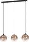 EGLO Ariscani 1 - Hanglamp - E27 - Verstelbaar - Zwart/Koper