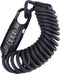 BBB Cycling CoilSafe BBL-56 - Kabelslot 180 cm - Lichtgewicht Cijferslot voor Fiets Helm Bagage - Zwart