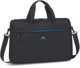 Rivacase 8037 - Schoudertas 15.6 Inch - Polyester - Zwart