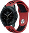 iMoshion Bandje Geschikt voor Samsung Gear S3 Frontier / Gear S3 Classic / Galaxy Watch (46mm) - iMoshion Siliconen sport bandje - Rood