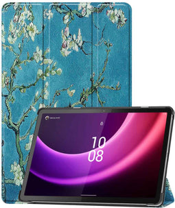 iMoshion Tablet Hoes Geschikt voor Lenovo Tab P11 (2nd gen) - iMoshion Design Trifold Bookcase - Meerkleurig /Green Plant