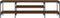 vidaXL - Tv-meubel - 161x35x45 - cm - bewerkt - hout - en - ijzer - bruin - eikenkleur