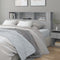 vidaXL - Hoofdbordkast - 200x18,5x104,5 - cm - grijs - sonoma - eikenkleurig