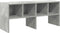 vidaXL - Schoenenrek - stapelbaar - 89,5x30x40 - cm - betongrijs