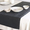 Dutch Rose Linen Tafelloper - 40x150cm - Dubbelzijdig - Groen Grijs