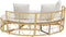 vidaXL - Loungebed - voor - buiten - zonder - luifel - poly - rattan