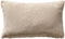 Dutch Decor CARLYN - Kussenhoes 30x50 cm – heerlijk zacht – met teddy krullen – Tofu – wit - met rits