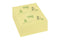 Post-it - Memoblok 3m post-it 655 76x127mm recy geel | 12 stuks