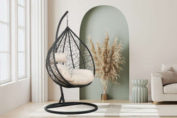 Feel Furniture - Wicker hangstoel - Peer, voor binnen en buiten