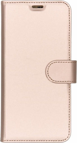 Accezz Hoesje Geschikt voor Huawei P Smart (2019) Hoesje Met Pasjeshouder - Accezz Wallet Softcase Bookcase - goud