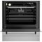 BEKO FSM89302GXS - Multifunctioneel fornuis - 8 kookfuncties 4 inductiezones - 72 liter oven capaciteit