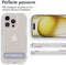 imoshion Hoesje Geschikt voor iPhone 15 Pro Hoesje - imoshion Stand Backcover - Transparant