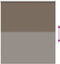 vidaXL - Rolgordijn - verduisterend - koffie - 130x130 - cm - stofbreedte - 126,6 - cm