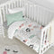 Happy Friday Duvet cover set 2 pieces Best buddies 100x120 cm (Cot) Multicolor