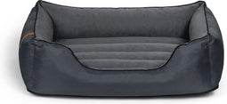 Hondenbed "Soft" - Hondenmand met hoge zijkanten - Donkergrijs - XL