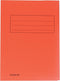 Class'ex dossiermap 3 kleppen oranje
