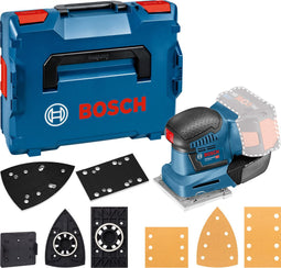 Bosch Professional GSS 18V-10 - Accu vlakschuurmachine - Ergonomisch ontwerp - Zonder accu en lader