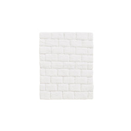 Seahorse Metro - Badmat - 50 x 60 cm - Wit