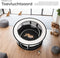 tectake® Puppy-box Carola - Opvouwbare Dierenbox - 8 meshvensters 2 deuren - Zwart (Nr. 402438)