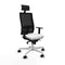 Bureaustoel met hoofdsteun Piqueras y Crespo 1D026N1 Wit