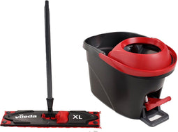 Vileda Ultramax Turbo XL complete set - Brede mop voor een groter schoonmaakoppervlak - Voor alle soorten vloeren