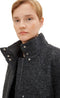 TOM TAILOR boucle coat - Dames Jas - Slim Fit - M