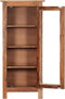 vidaXL - Hoge - kast - 50x30x110 - cm - massief - sheeshamhout