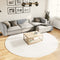 vidaXL - Vloerkleed - OVIEDO - laagpolig - à - 240 - cm - crèmekleurig