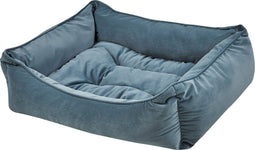 Beliani IZMIR - Dierenbed - Blauw - Fluweel