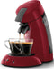Philips Senseo Original HD6553 - Koffiepadmachine - Koffieboost en Crema Plus - Rood