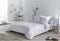 Dekbedovertrek set Alexandra House Living Wit Bed van 150 5 Onderdelen