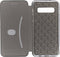 Hoesje Geschikt voor Samsung Galaxy S10 Hoesje Met Pasjeshouder - Slim Folio Bookcase - Zwart