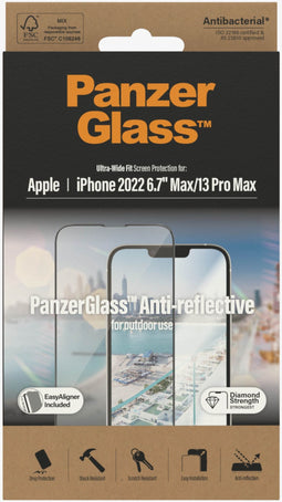 PanzerGlass - Ultra Wide Fit - Anti Reflective - iPhone 14 Plus / 13 Pro Max
