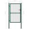 vidaXL - Poort - 100x175 - cm - staal - groen