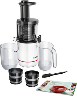 Bosch MESM500W - Slowjuicer - 150W - Zwart Wit