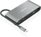 Aisens ASUC-8P010-GR - USB Hub - 5x USB 3.2 Gen 1 - 1x Ethernet 1Gbps - 100W Power Delivery