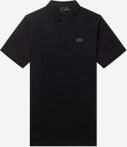 AB Lifestyle Platinum Polo - Slim-Fit - Luxe Afwerking - Jet Black - Heren - Maat: XS