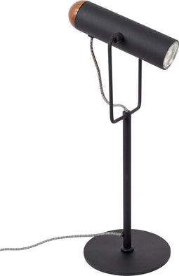 Zuiver Marlon Tafellamp/ Bureaulamp Zwart