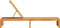 vidaXL - Ligbed - 200x55x30 - cm - Massief - Acaciaboomhout