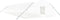 vidaXL - Tuinkas - met - stalen - frame - 108 - m² - 18x6x2,85 - m - wit