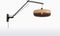 GOOD&MOJO Wandlamp Palawan - Zwart/Naturel - 100x40x70cm - Binnen Scandinavisch,Bohemian