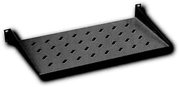 Digitus - DN-19 TRAY-1-SW - Rackmount 19" fixed shelf 1U - Zwart
