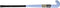 Brabo G-Force Pure Studio Leopard - Junior Hockeystick - 34 Inch - Paars