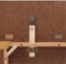vidaXL - Eettafel - massief - hout - naturel - rubber