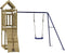 vidaXL - Speelhuis - geïmpregneerd - grenenhout